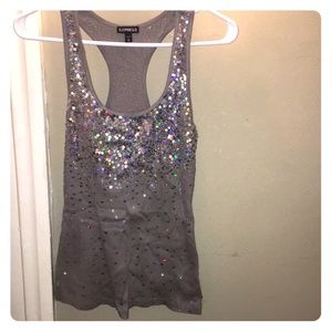 Express sparkly tank